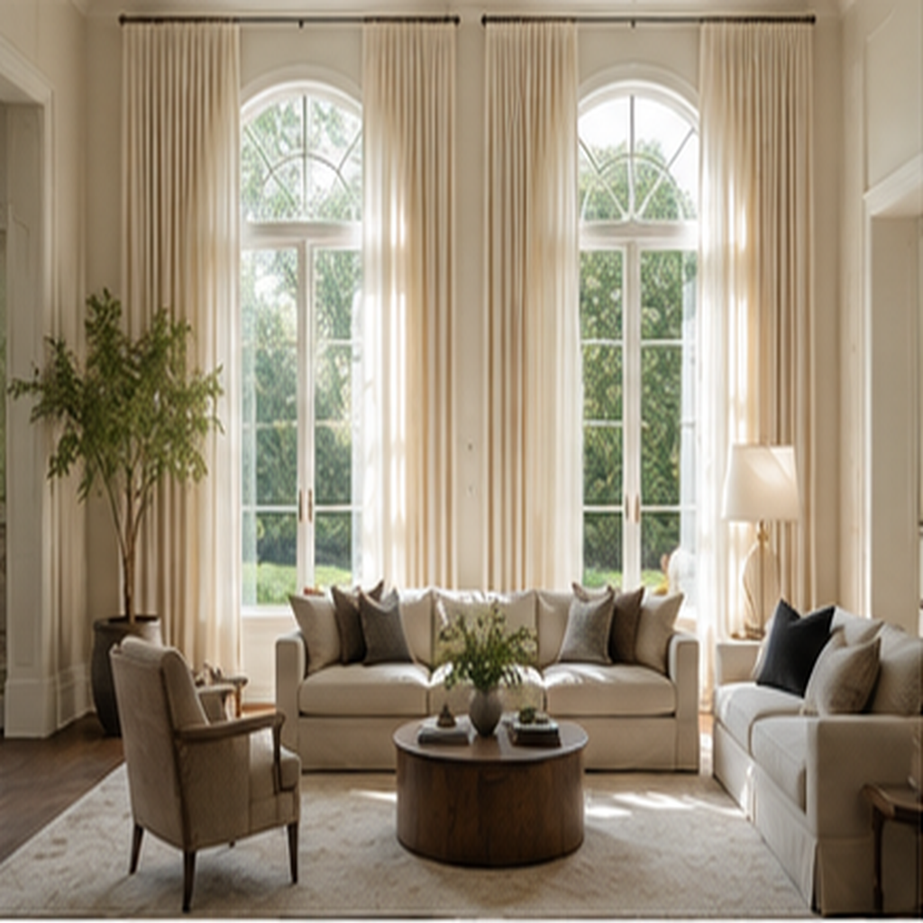 Hang Curtains High and Wide