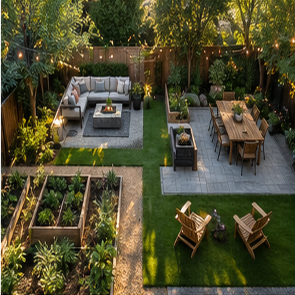 Divide the Yard Into Clear Activity Zones