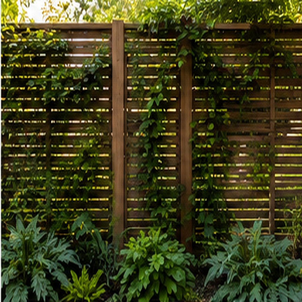 Create Privacy With an Airy Screen