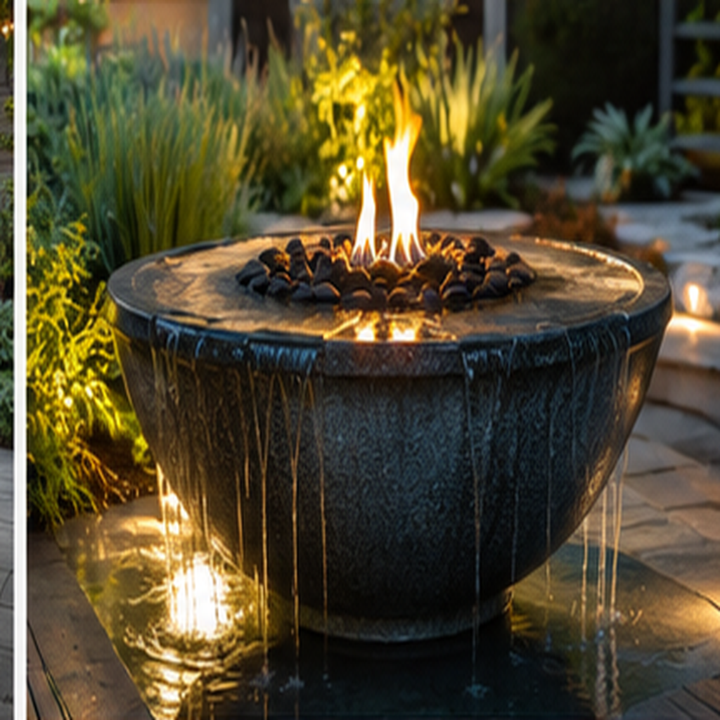 Add a Calm Water or Fire Focal Point Safely