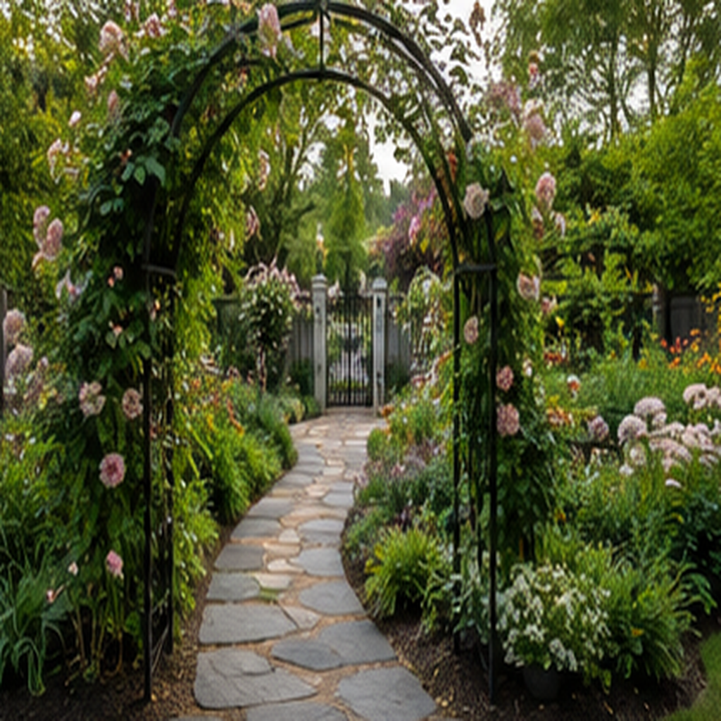 Build a Garden Arch and Pathway Reveal