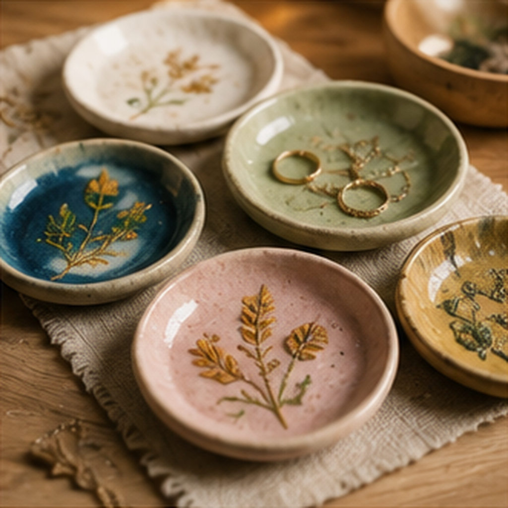 Paint a Set of Everyday Trinket Dishes
